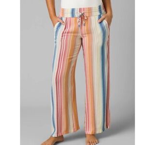 prAna Fernie Beach Pants Striped Size Small excellent condition